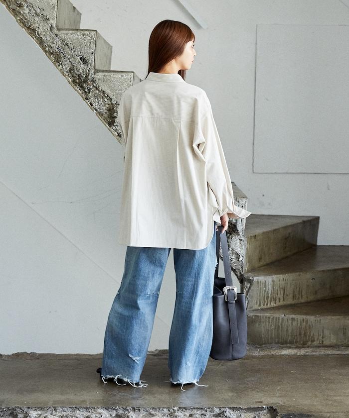 寬鬆版基礎款襯衫