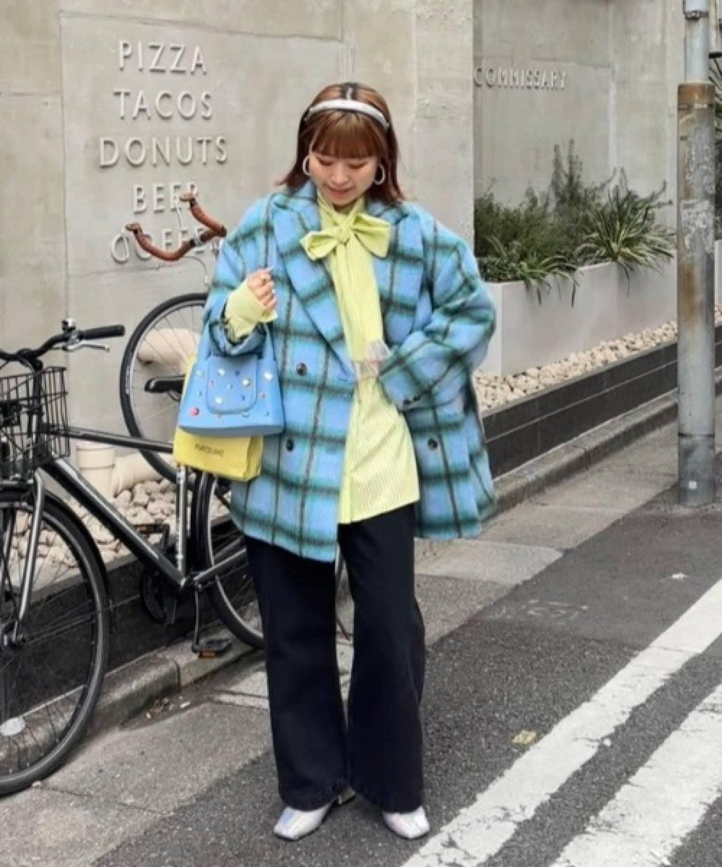 【HS】【momo企劃】條紋兩穿蝴蝶結襯衫