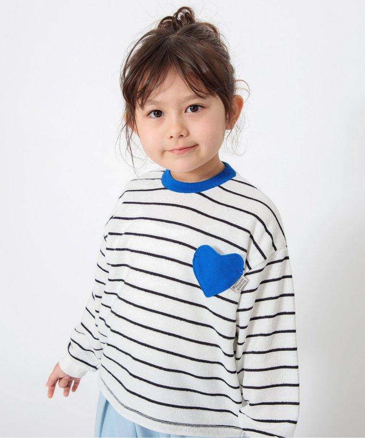 【連衣裙】心形口袋短袖T恤