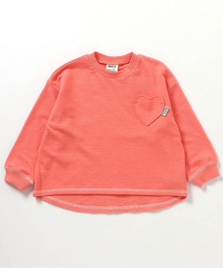 【連衣裙】心形口袋短袖T恤