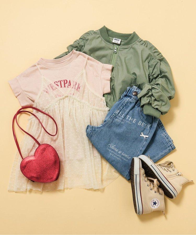 蕾絲吊帶連衣裙2印花襯衫