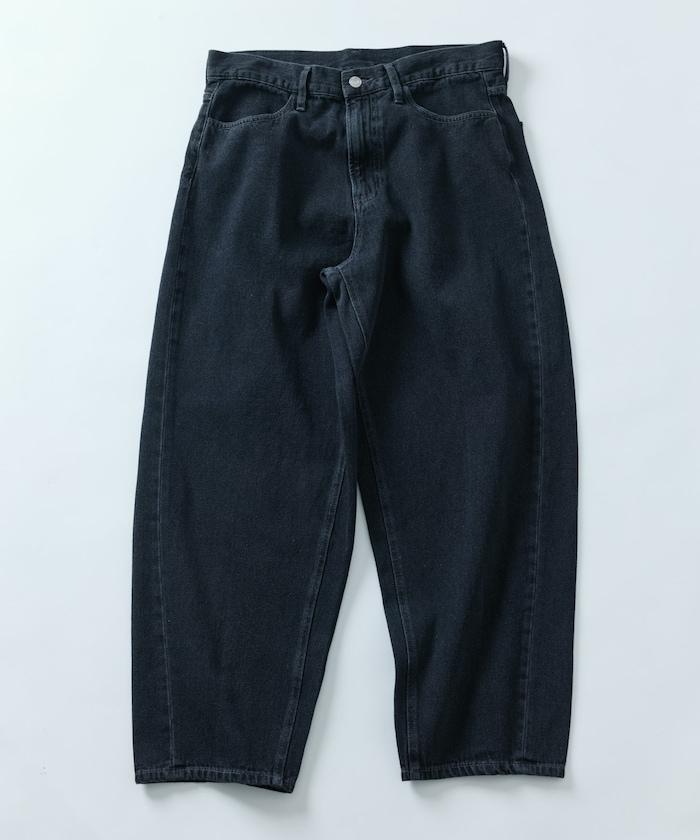 寬鬆直筒款牛仔褲