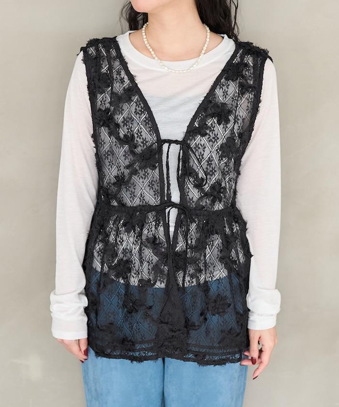 2WAY 蕾絲背心
