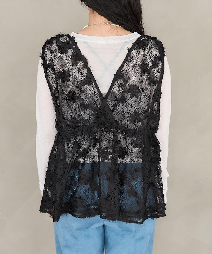 2WAY 蕾絲背心