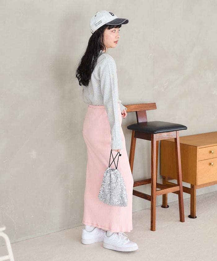 迷你雛菊刺繡長袖T恤