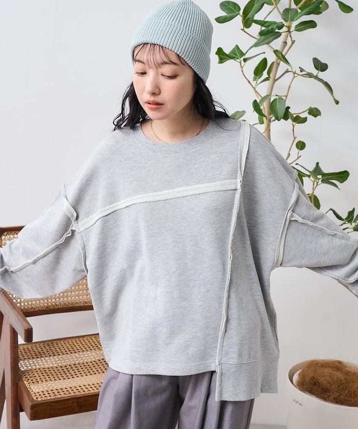 重製風 剪裁衛衣