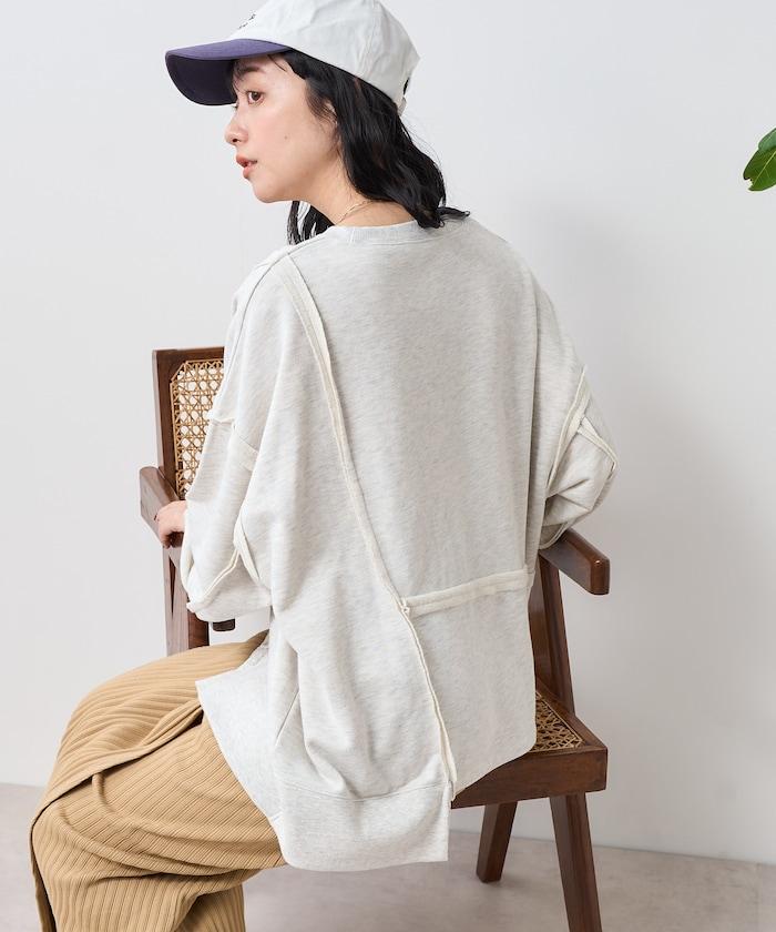 重製風 剪裁衛衣