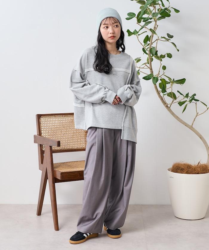 重製風 剪裁衛衣