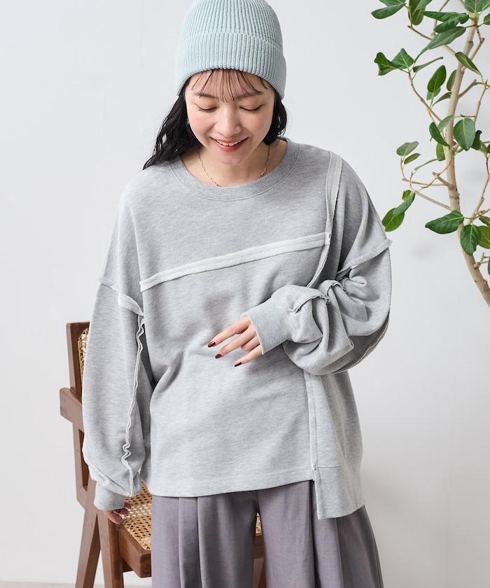 重製風 剪裁衛衣