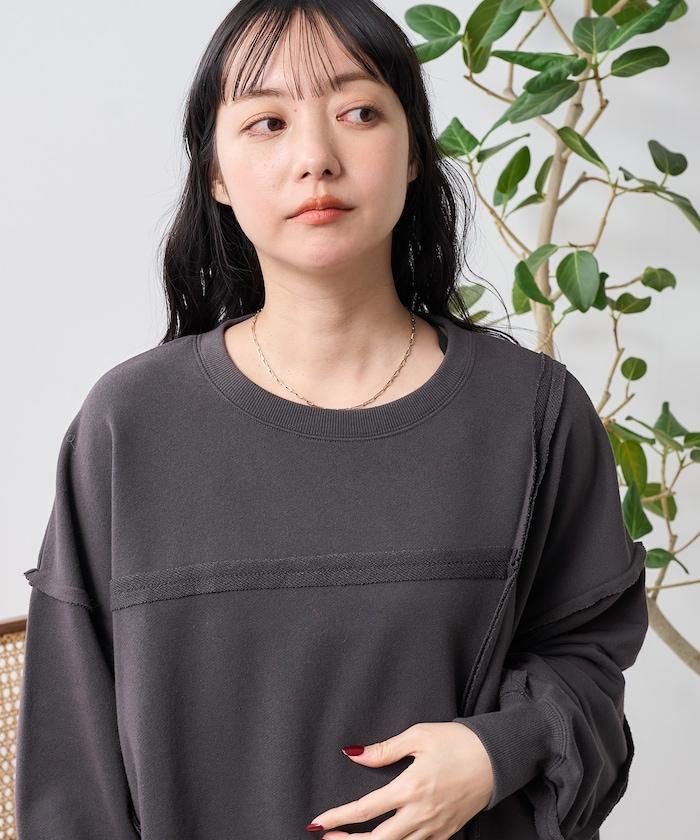 重製風 剪裁衛衣