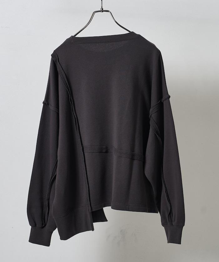 重製風 剪裁衛衣