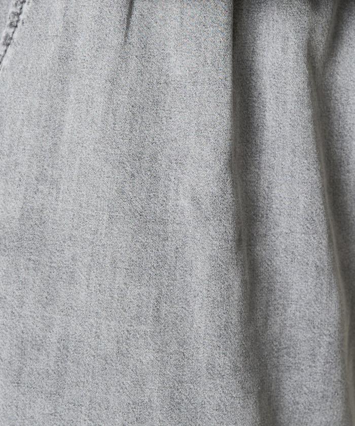 人造纖維丹寧休閒褲