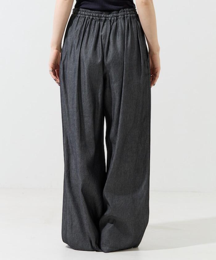 人造纖維丹寧休閒褲