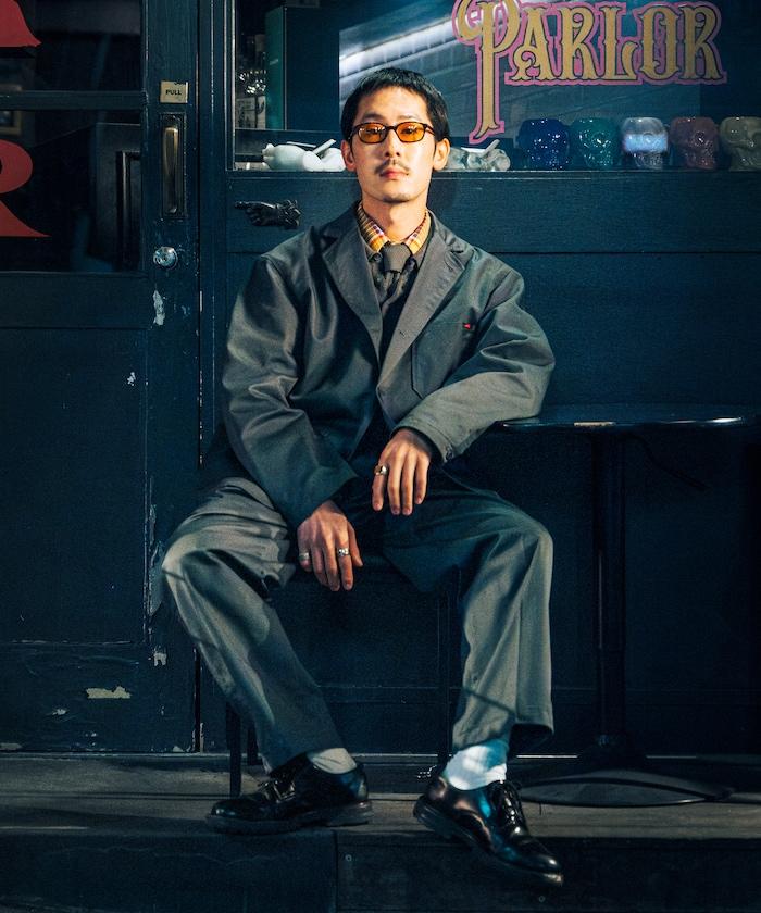 聯名 SMU PT-38 設計 2摺寬鬆長褲