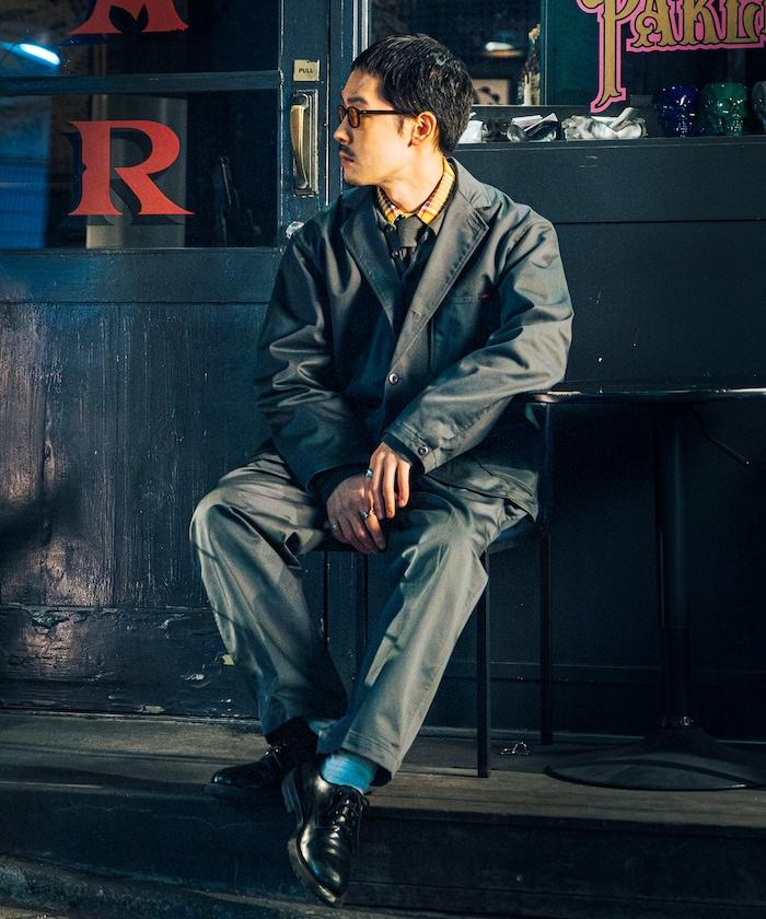 聯名 SMU PT-38 設計 2摺寬鬆長褲