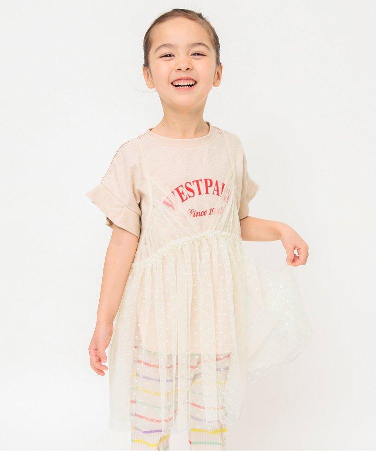 蕾絲吊帶連衣裙2印花襯衫