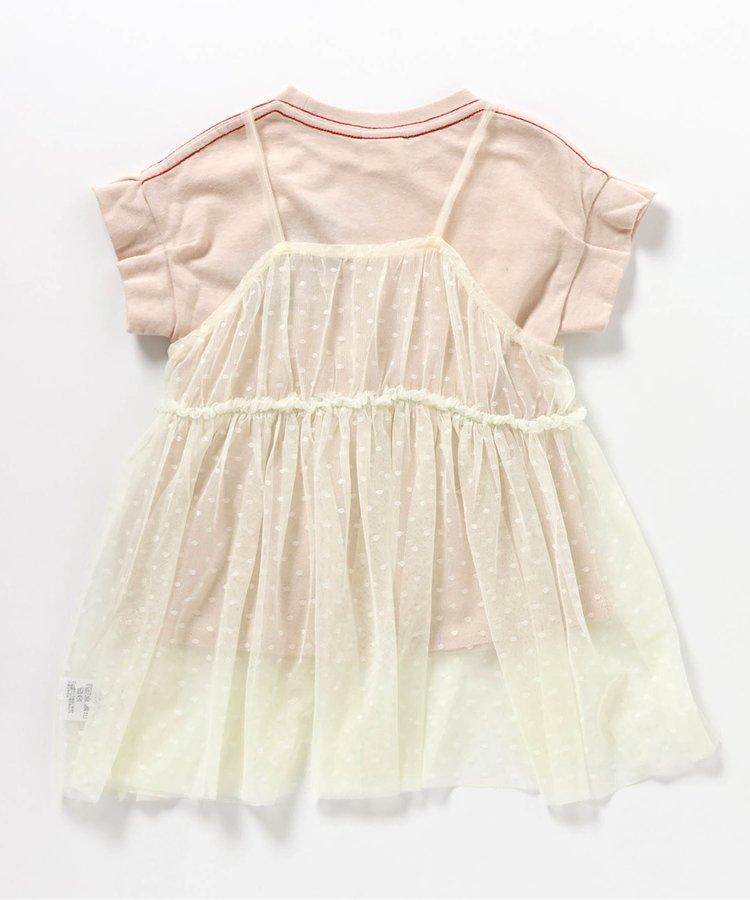 蕾絲吊帶連衣裙2印花襯衫