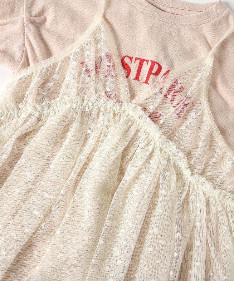 蕾絲吊帶連衣裙2印花襯衫