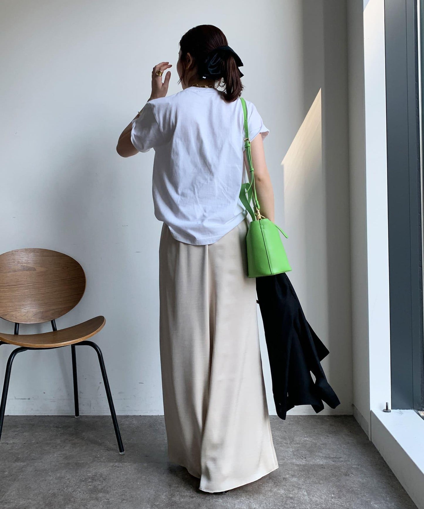 JES'EN FICHE絨布LOGO T恤