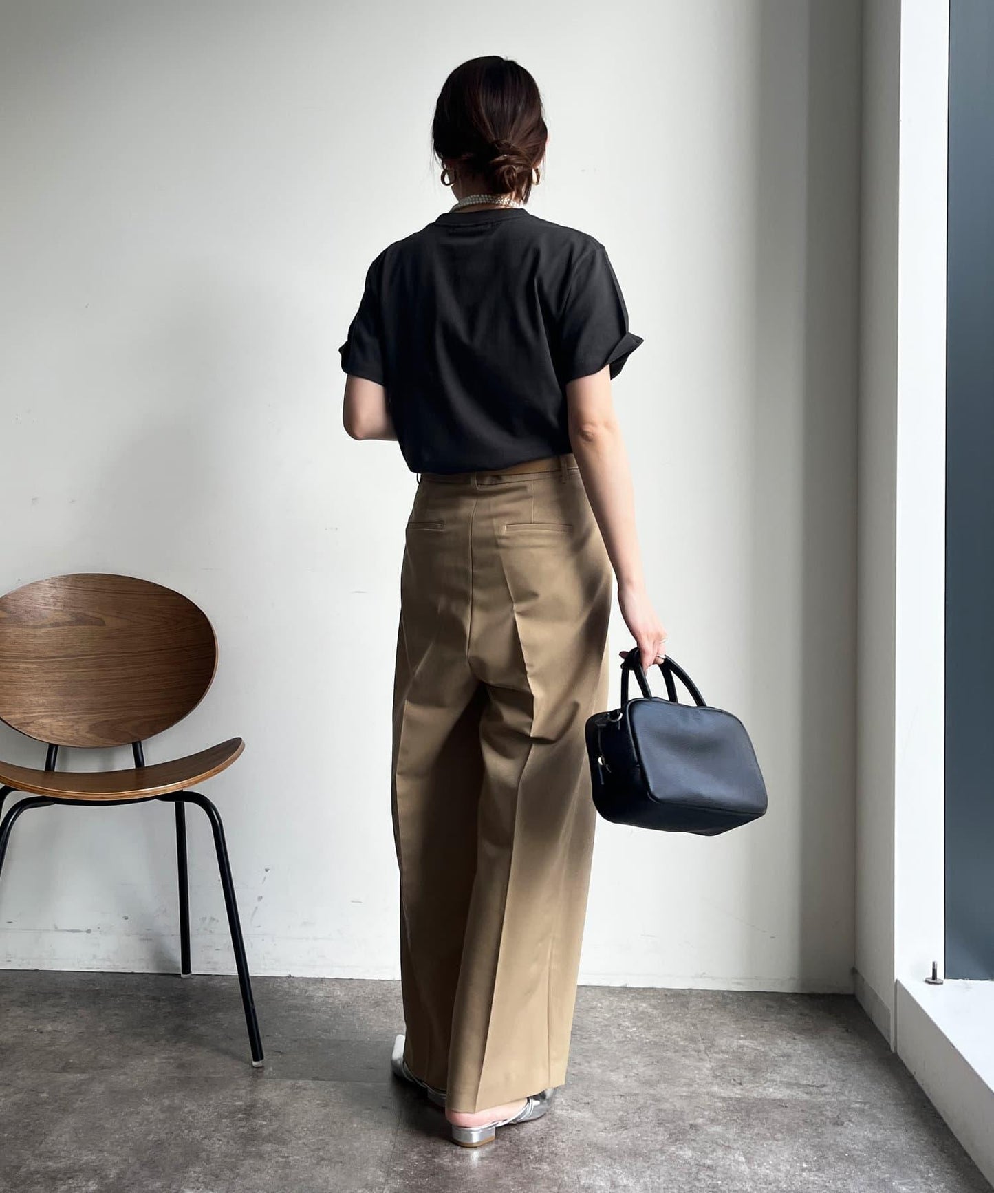 JES'EN FICHE絨布LOGO T恤