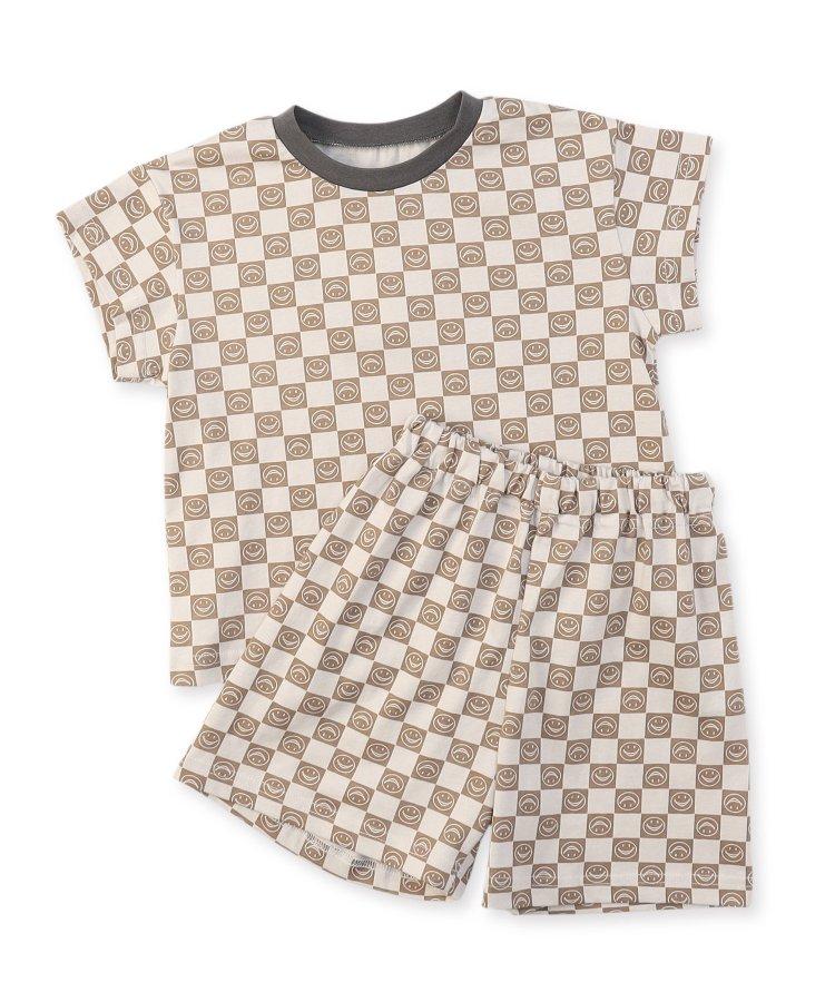 全印花連體睡衣