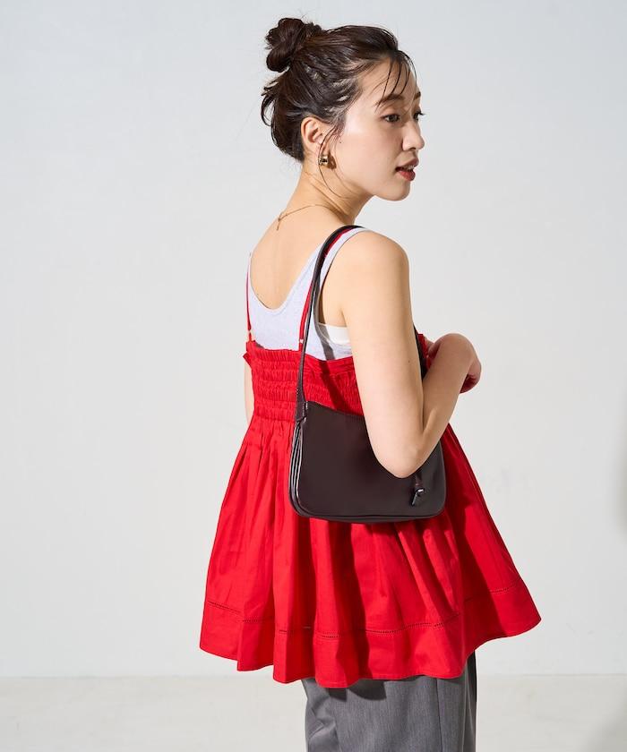 印度風捲邊吊帶長款上衣(可搭配套裝)