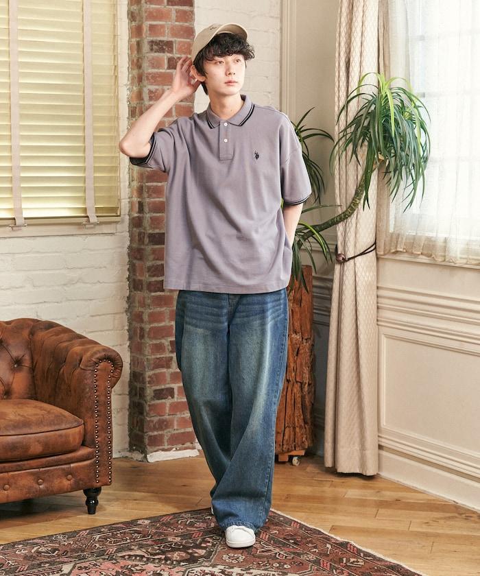 聯名 鹿子紋立領Polo衫【限定推出】