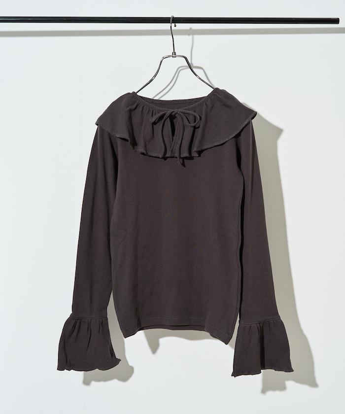 軍旅風荷葉邊衛衣