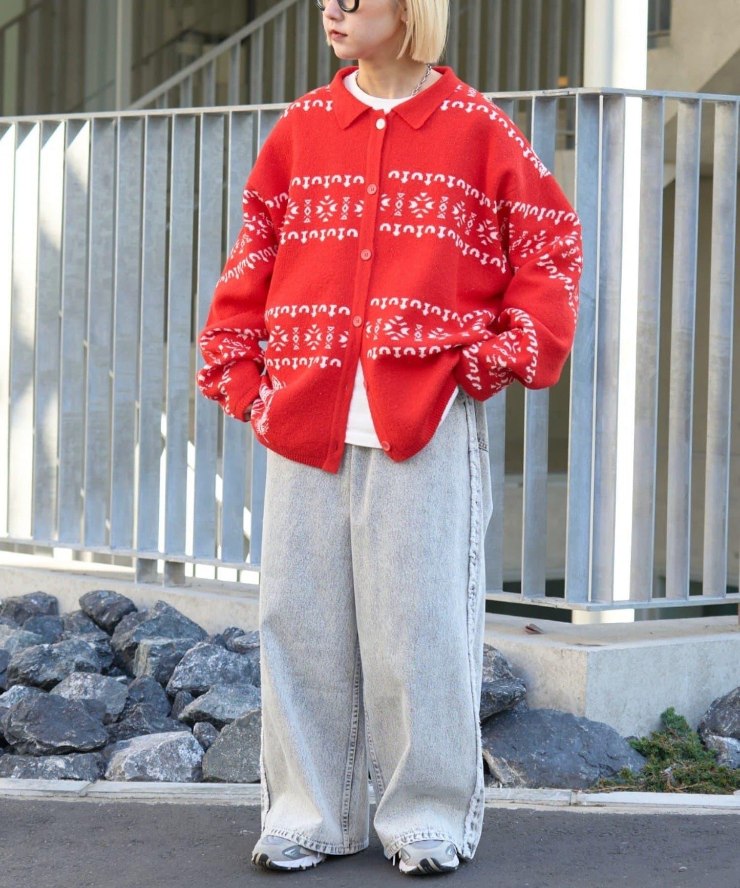 【SOUNDS GOOOOD】牛仔流蘇寬鬆褲