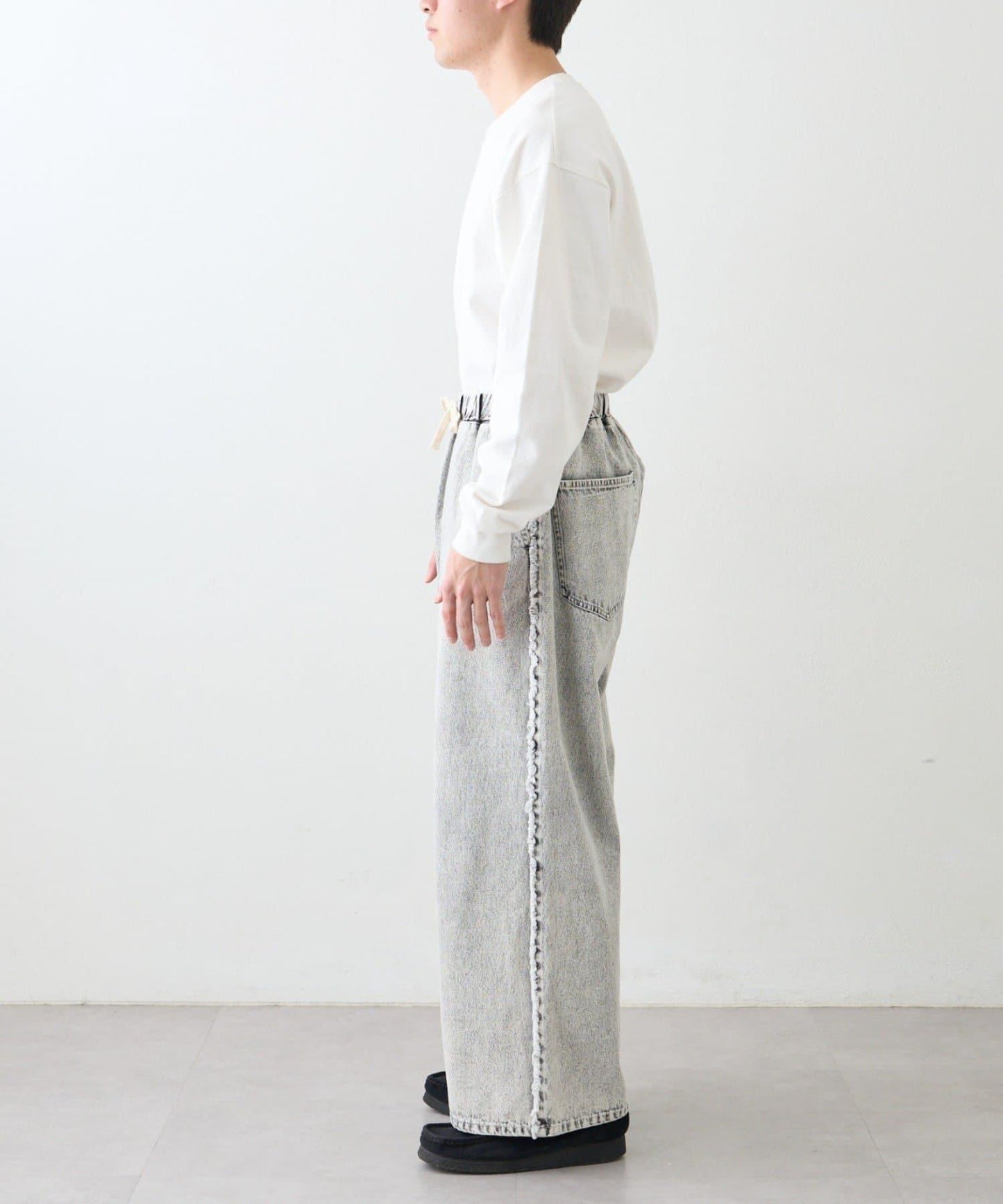 【SOUNDS GOOOOD】牛仔流蘇寬鬆褲