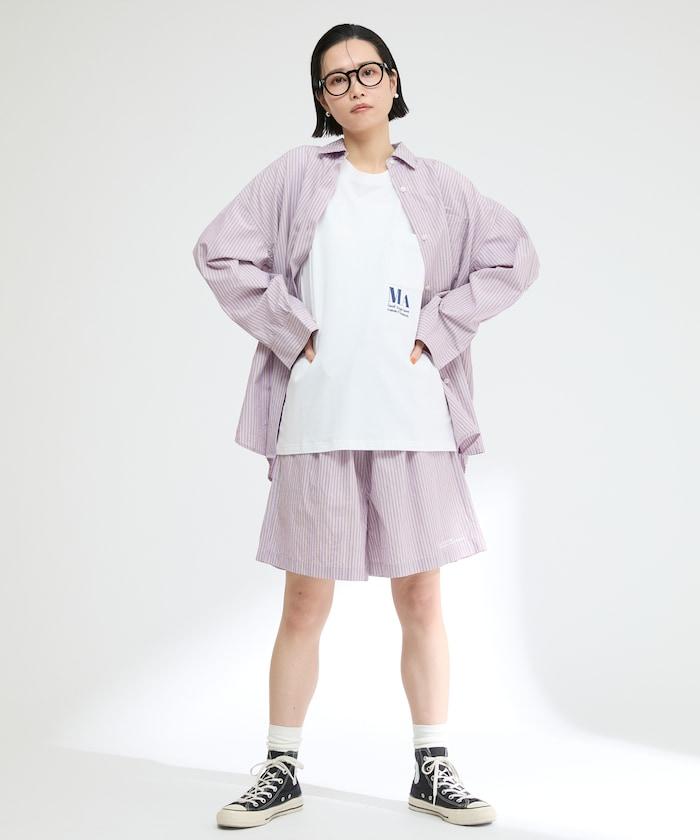 基礎標誌條紋襯衫