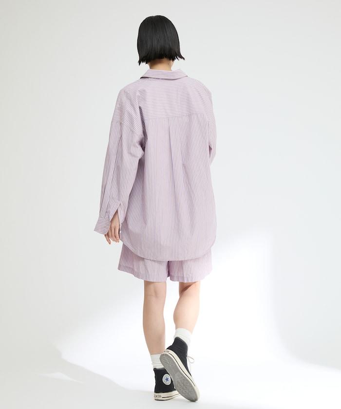 基礎標誌條紋襯衫