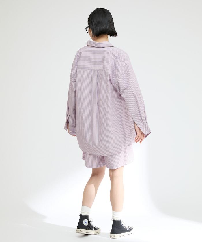 基礎標誌條紋襯衫