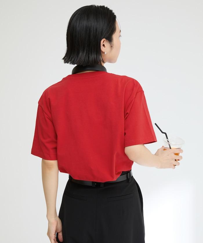 概念印花口袋T恤
