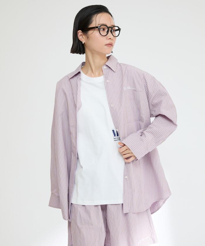 基礎標誌條紋襯衫