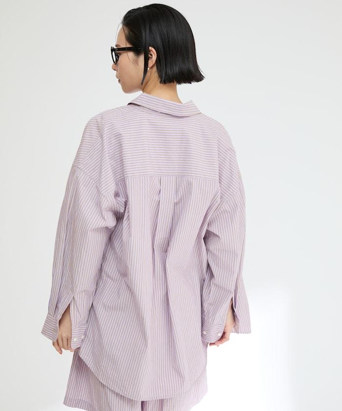 基礎標誌條紋襯衫