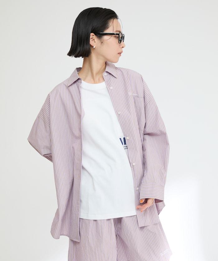 基礎標誌條紋襯衫