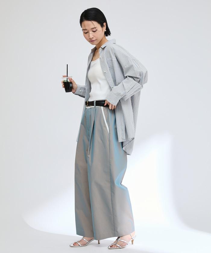 基礎標誌條紋襯衫