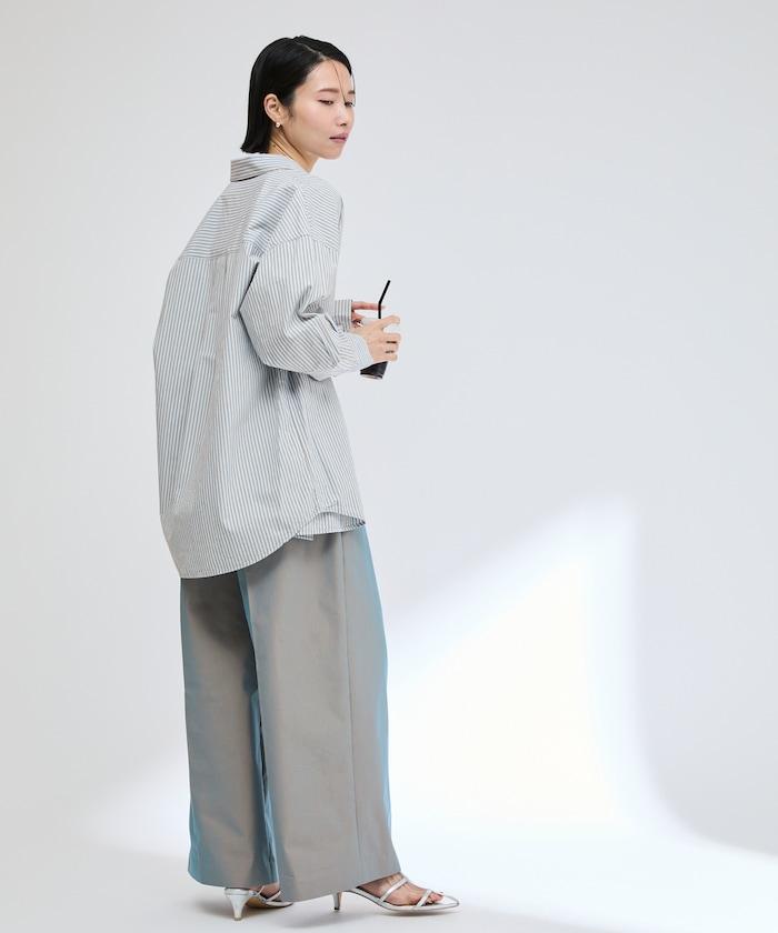 基礎標誌條紋襯衫