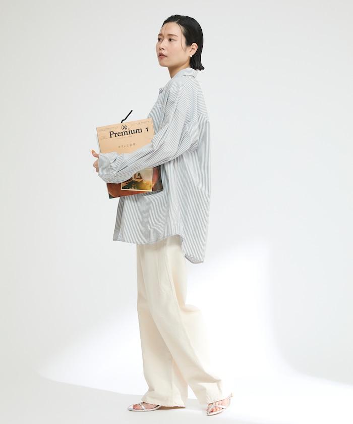 基礎標誌條紋襯衫