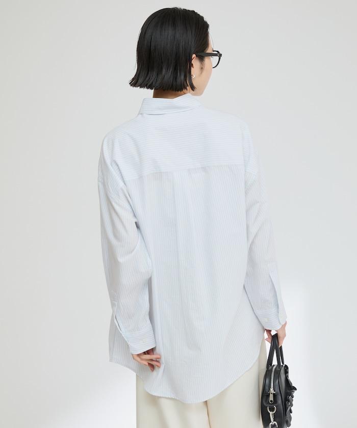 基礎標誌條紋襯衫