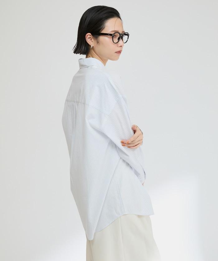 基礎標誌條紋襯衫