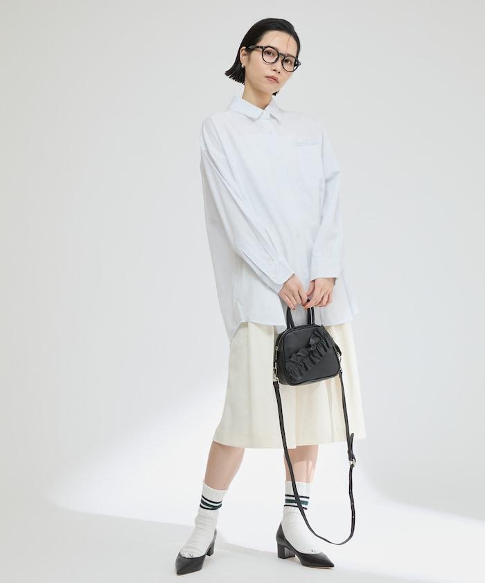 基礎標誌條紋襯衫