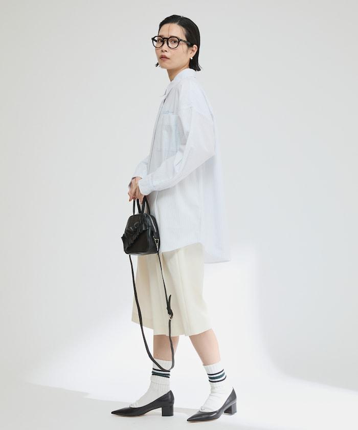 基礎標誌條紋襯衫