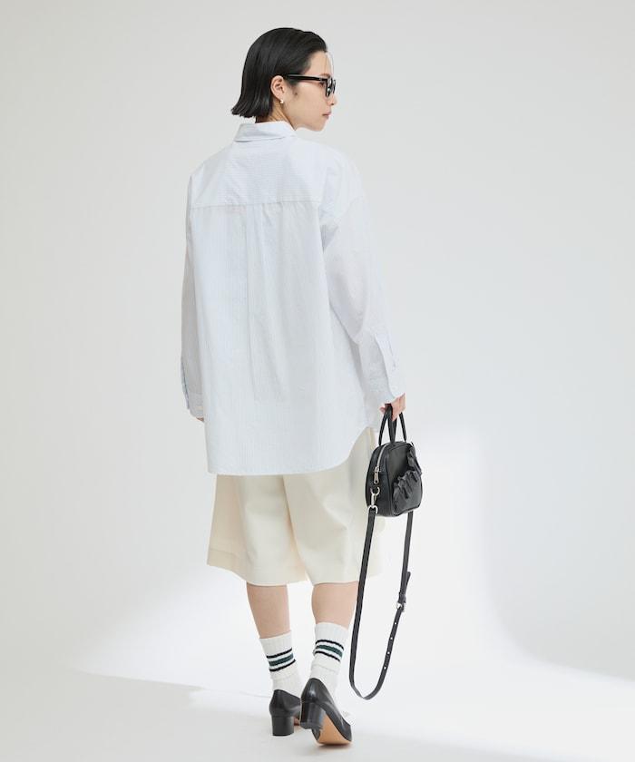 基礎標誌條紋襯衫