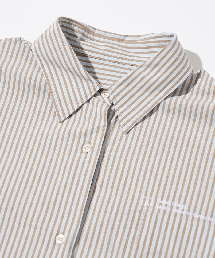 基礎標誌條紋襯衫