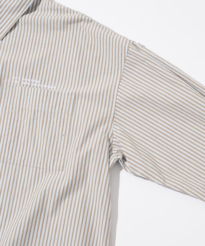 基礎標誌條紋襯衫