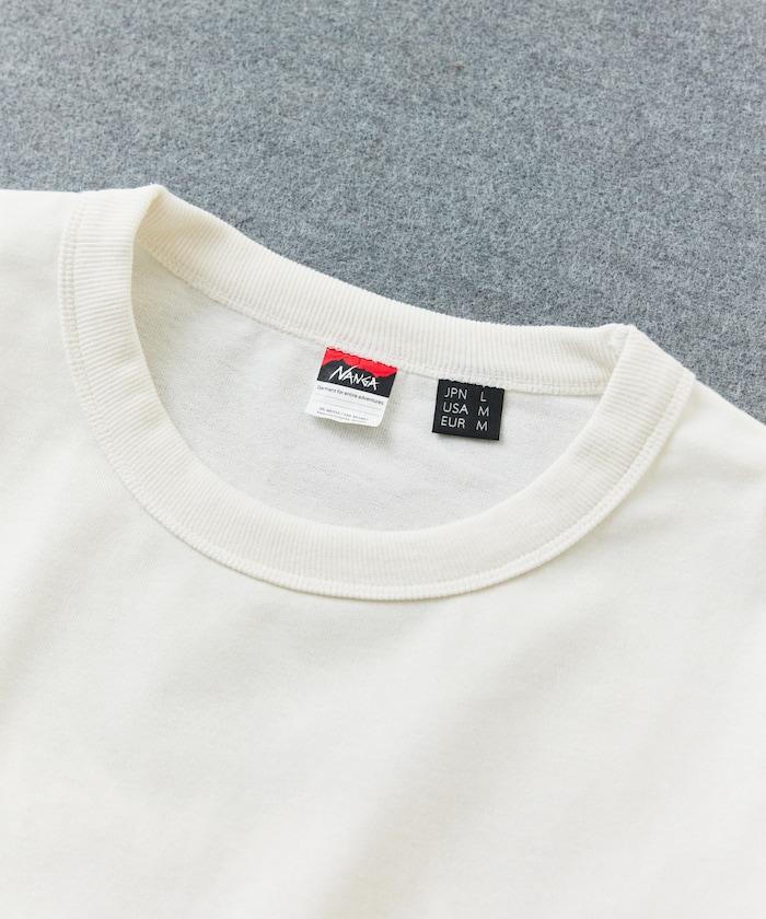聯名 刺繡 環保 混合材質 LOGO T恤 環保混合材質 寬鬆版 LOGO 刺繡T恤