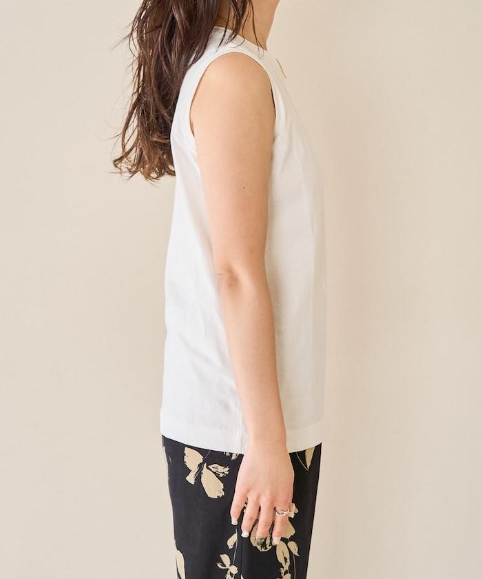 印度風格 增厚 切換 背心 T恤 套裝