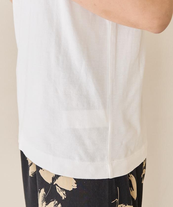 印度風格 增厚 切換 背心 T恤 套裝